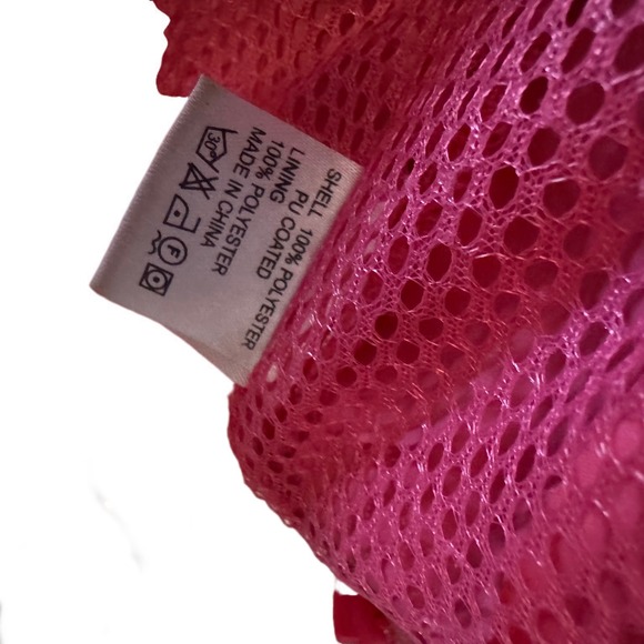 Vintage Cape Cod Massachusetts‎ Jacket Womens XL Pink Full Zip Windbreaker Retro - Picture 7 of 7